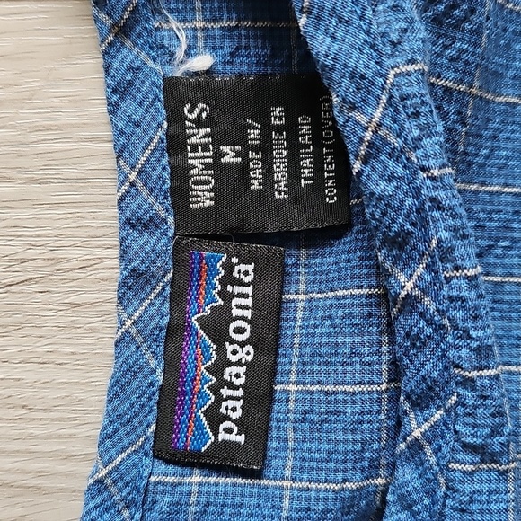 Vintage Patagonia Seer Sucker Sunspot Dress Medium - Picture 7 of 16